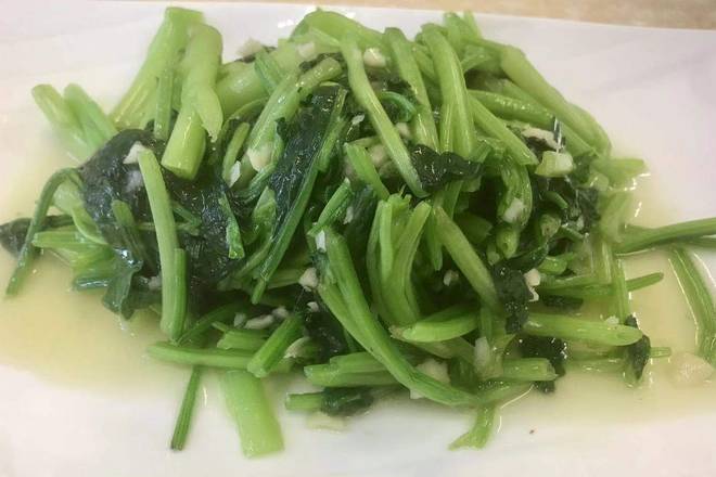 Stir Fried Chinese Spinach 清炒菠菜